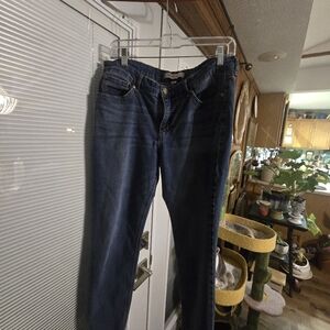 Vintage America Slim Straight Dark Blue Jeans